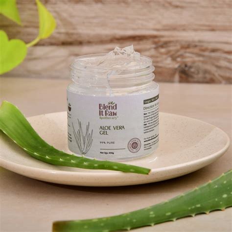 Aloe Vera Gel [No added color/fragrance]- Blend It Raw Apothecary