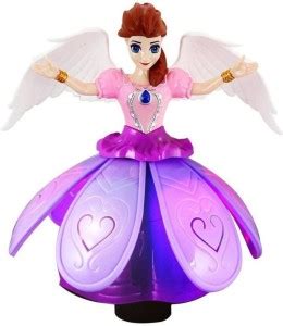 js cool Dancing Fairy Princes Angel Girl Robot with Lights and Music ...