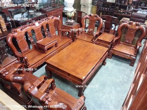 Carving Sofa Set Price Cheapest Wooden Sofa Set Online Wooden Storage ...