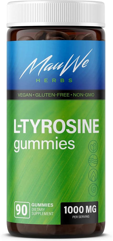 Buy L Tyrosine Gummies - Brain Function, Mood Boost, Neuro Health ...