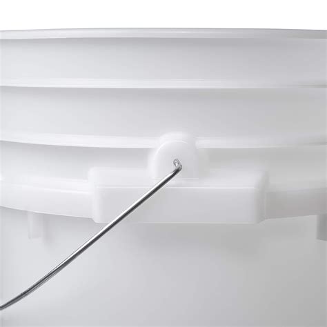 Buy Letica Premium 7 Gallon Bucket, HDPE, Natural, 1 Pack Online at ...