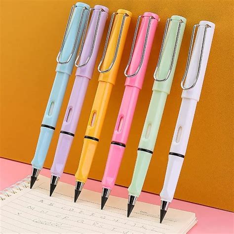 2 IN 1 PENCIL PENCIL ERASER Reusable Everlasting Ink-less Pencils ...