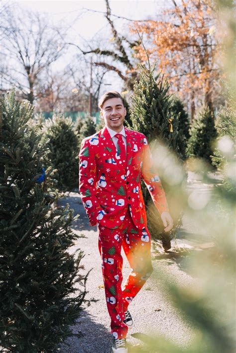 Men's Christmas party outfit with the suit from OppoSuits as worn by ...