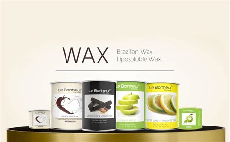 Le Bonheur Stripless Brazilian Liposoluble Wax | For Face - Upper Lips ...