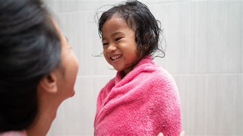 Children In Shower