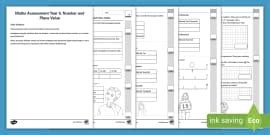 KS2 Year 6 Maths Worksheets - Number & Place Value Workbook