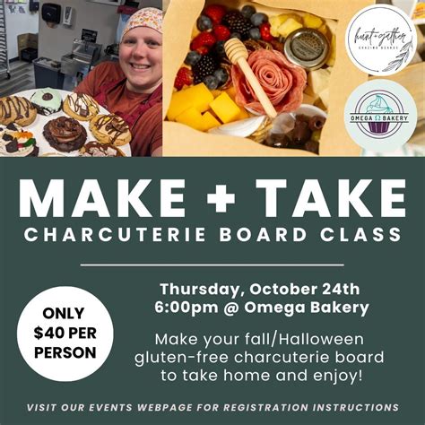 GF Make & Take Charcuterie Board with Hunt+Gather, 103 State St, Suite ...