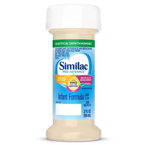 Similac Pro-Advance Infant Formula with Iron, 48 Count, 2-fl oz Bottles ...