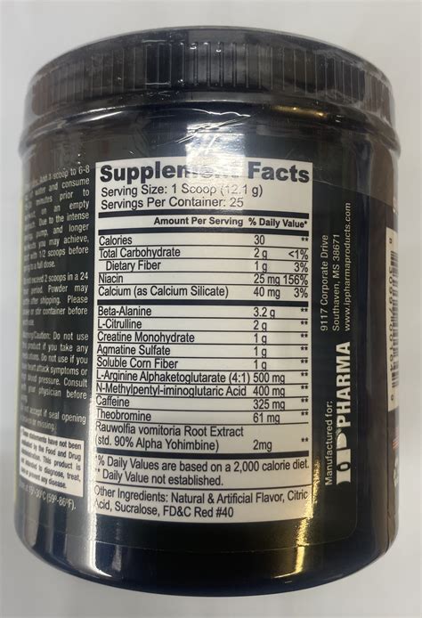 Buy IP Pharma Geeked Pre-Workout Energy Pump Endurance, Jungle Juice ...