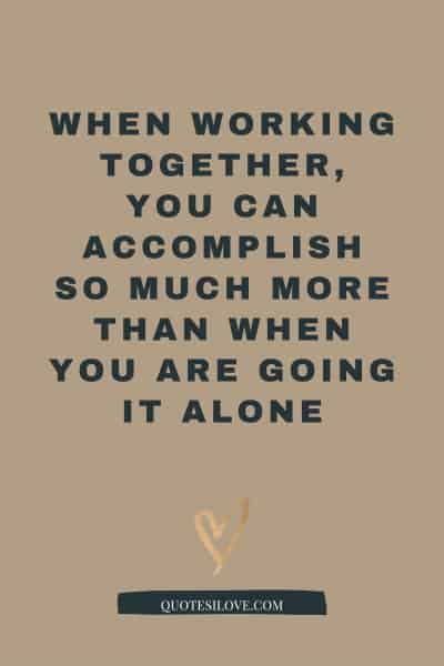 Teamwork Love Quotes 的图像结果