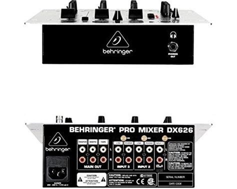Behringer DX626 DJ Mixer (3 Channels) Online Price in India - Easy EMI ...