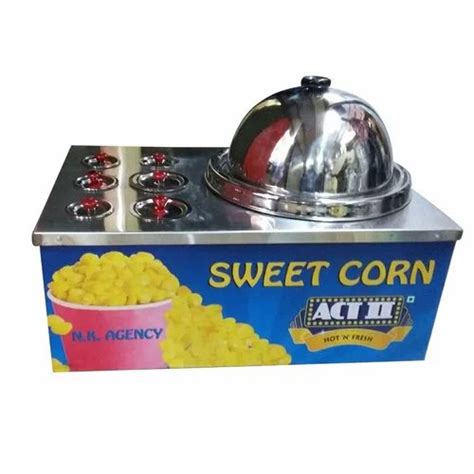 Sweet Corn Machine - Sweet Corn And Momos Combo Counter Model ...