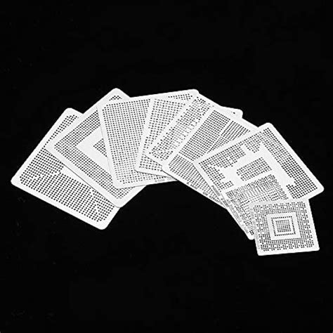 Gonetre BGA Reballing Rework Net Stencils Steel Template India | Ubuy