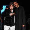 Rohit Bal and Wendell Rodricks pose