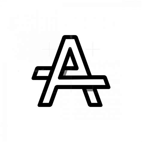 cool letter A monogram logo | Scalebranding