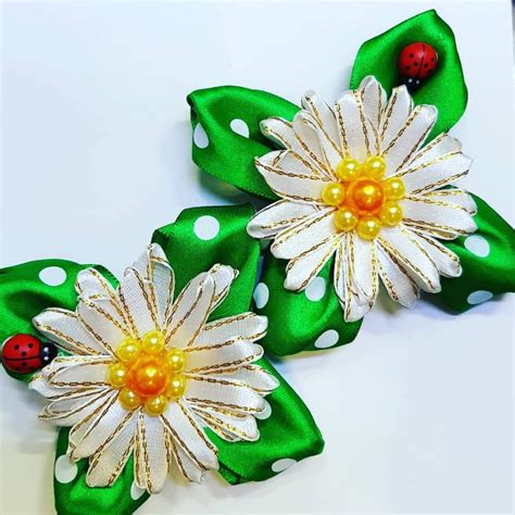 Поделки из лент | 80 фото лучших поделок и украшений из атласных лент ...