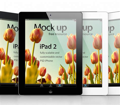 Psd iPad Air Perspective Mockup | Pixeden Club