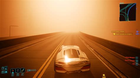 First time seeing this weather in 160 hours, what is it? : r/cyberpunkgame