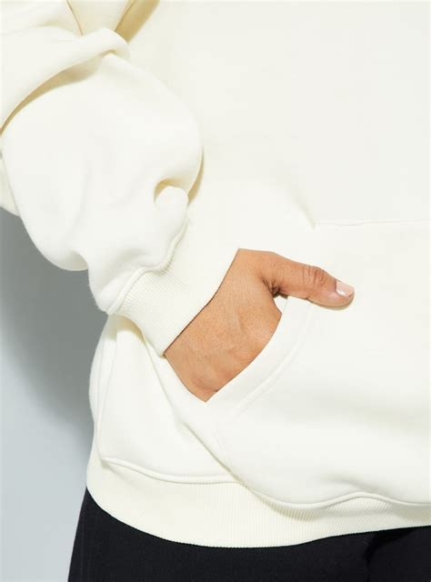Buy URB_N Women Back Print Hooded Oversized Sweatshirt Online at just ...