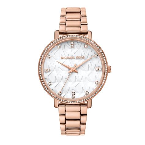 Buy Michael Kors Pyper Rose Gold Watch MK4594 Online at The Collective ...