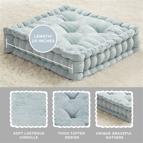 Snapklik.com : INNA Meditation Floor Pillow, Large Pillows Seating For ...