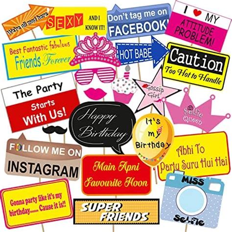 Zyozique 15 Pieces Bachelorette Party Props for Bride Photo Props Mask ...
