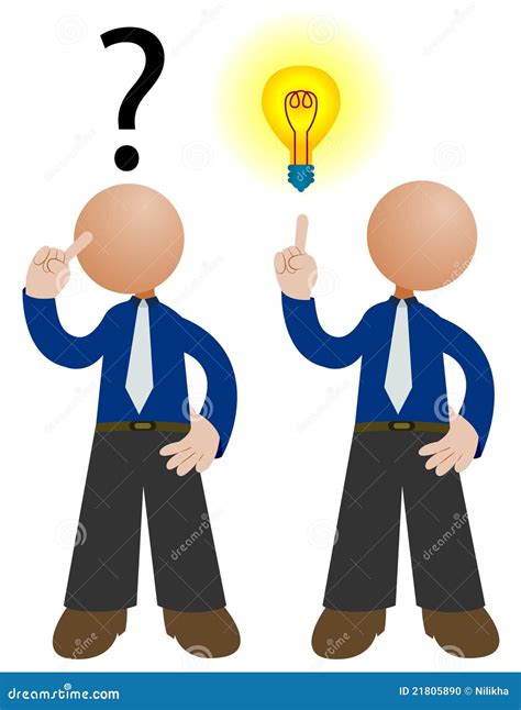 Pregunta y respuesta stock de ilustración. Ilustración de problema ...