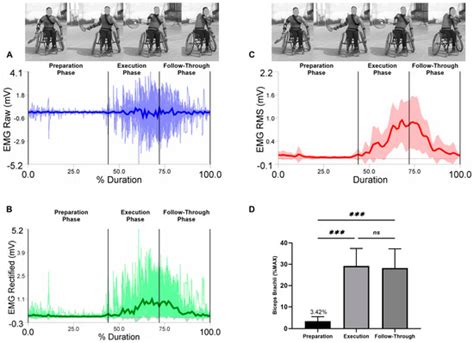 Changes in Electromyographic Activity of the Dominant Arm Muscles ...