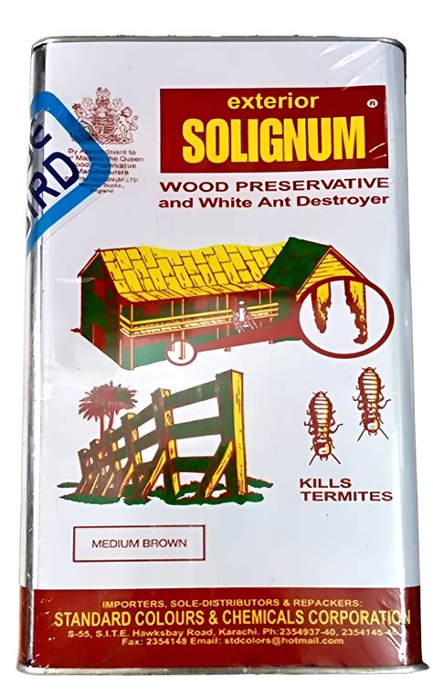 EXTERIOR SOLIGNUM WOOD PRESERVATIVE AND WHITE ANT DESTROYER ( KILLS TERMITES ) BEST PEST CONTROL ...