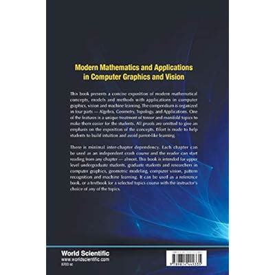 Buy Modern Mathematics And Applications In Computer Graphics And Vision ...