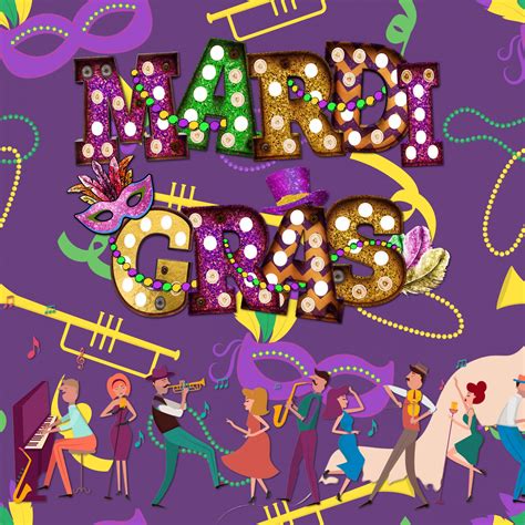 Mardi Gras Jazz Music Free Stock Photo - Public Domain Pictures