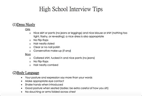 Student Mock Interviews