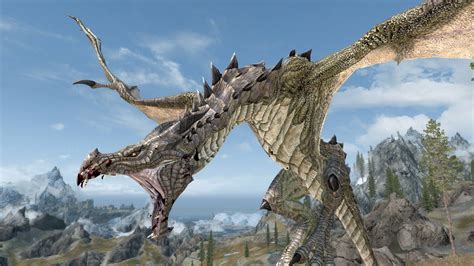 Slideshow: Skyrim: 16K Dragon Mod by xilamonstrr
