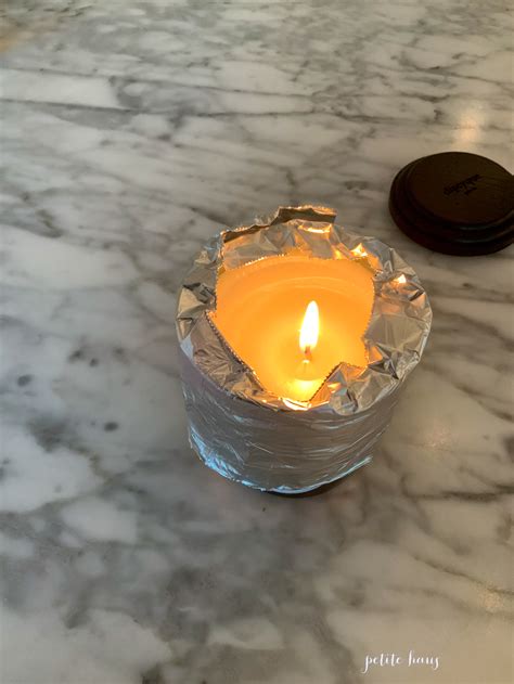 Candle Trick: Get rid of the tunneling wax problem! - Petite Haus
