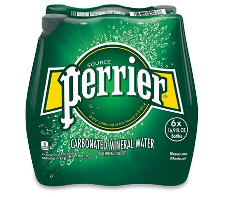 Perrier Perrier Sparkling Water, Plastic Water Bottles (6 Count) | Big Lots