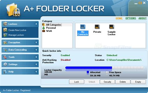 Image result for Folder Locker Windows 7
