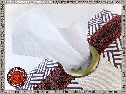 Image result for Sewing Tutorial Tissue Box Cover with Grommet