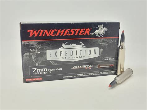 Winchester 270 WSM Ammunition Expedition Big Game S270WSMCT 140 Grain ...