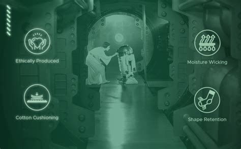 Buy BALENZIA X STAR WARS Character Crew Socks for Men in Black – Pack ...