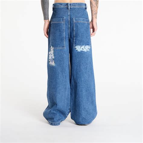 Jeans RIPNDIP Ace Ultra Wide Leg Pants Medium Wash (RNDFALL25110 ...