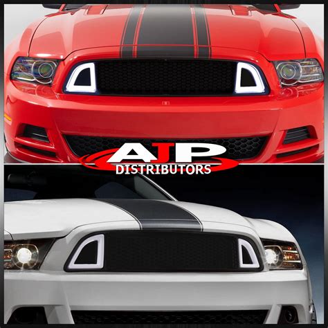 Buy For 2013-2014 Ford Mustang Front Upper Bumper Hood Honeycomb Mesh ...