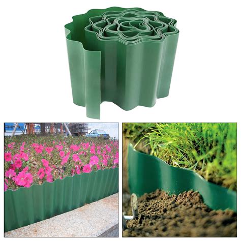 Plastic Garden Grass Lawn Edge Edging Border Fence... – Grandado