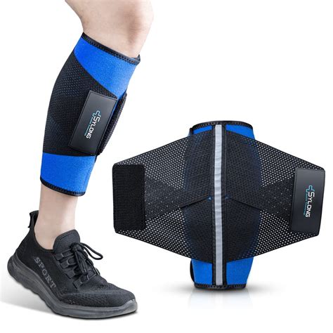 Amazon.com: Calf Brace,Adjustable Compression Calf & Shin Splint ...