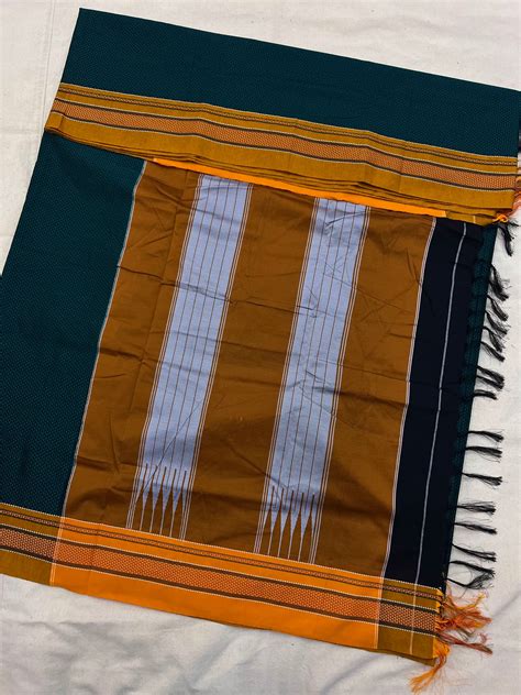 Rama Gold Khun Saree – The Loom Store