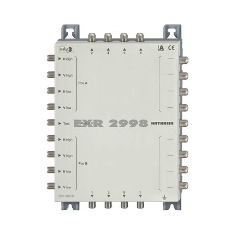 Buy Kathrein EXR 2998 Satellite IF Distribution System Multi-Switch 2 ...