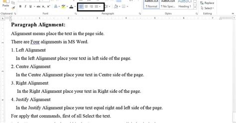 Image result for Paragraph Alignment