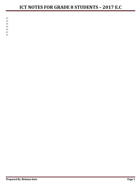 Image result for Grade 8 ICT Lessons