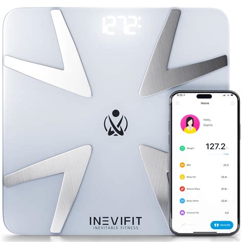 INEVIFIT Smart Body Fat Scale, Highly Accurate Bluetooth Digital ...
