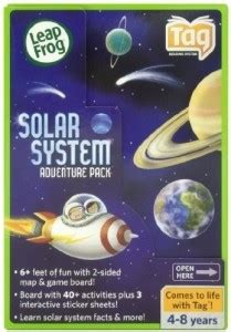 LeapFrog Tag Soft Ware Solar System Map With Scout - Tag Soft Ware ...