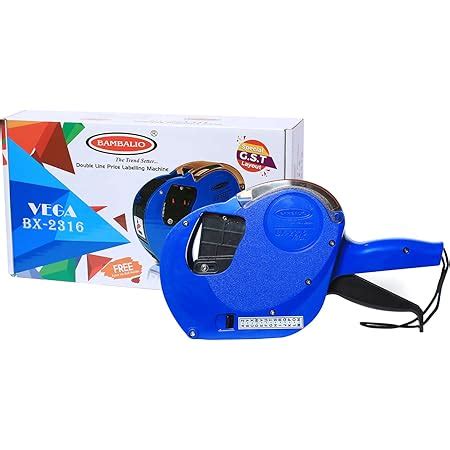 Bambalio BX-2316 10 Digits Double Line Price Labeler : Amazon.in ...
